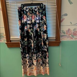 Chico’s multi-colored palazzo pants